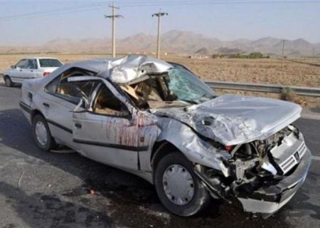 تصادف مرگبار در لنجان
