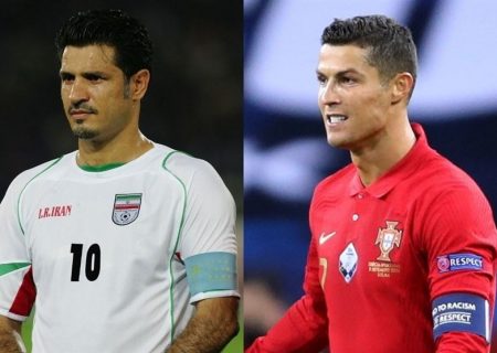 رونالدو به رکورد علی دایی رسید