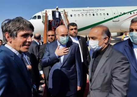 قالیباف وارد دمشق شد
