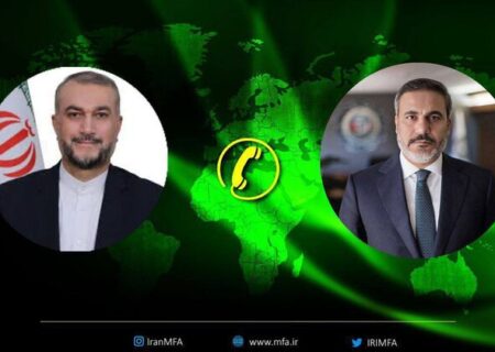 بررسی تحولات فلسطین در گفت‌وگوی تلفنی وزرای امور خارجه ایران و ترکیه