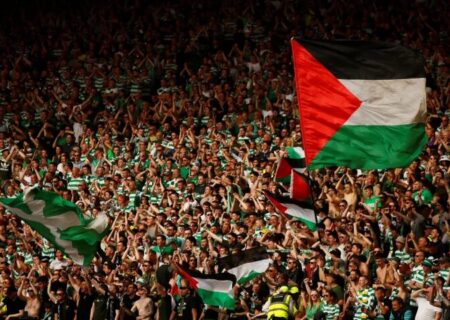 تیغ تعلیق روی گردن فوتبالیست‌های حامی فلسطین