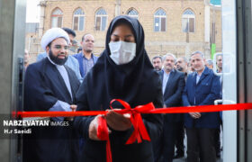 آیین افتتاح ایستگاه سنجش آلایندگی هوا در زرین شهر